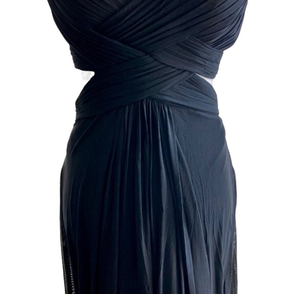 The Perfect Dress Long Black Cut Out Formal Party Dress - Picture 6 of 6